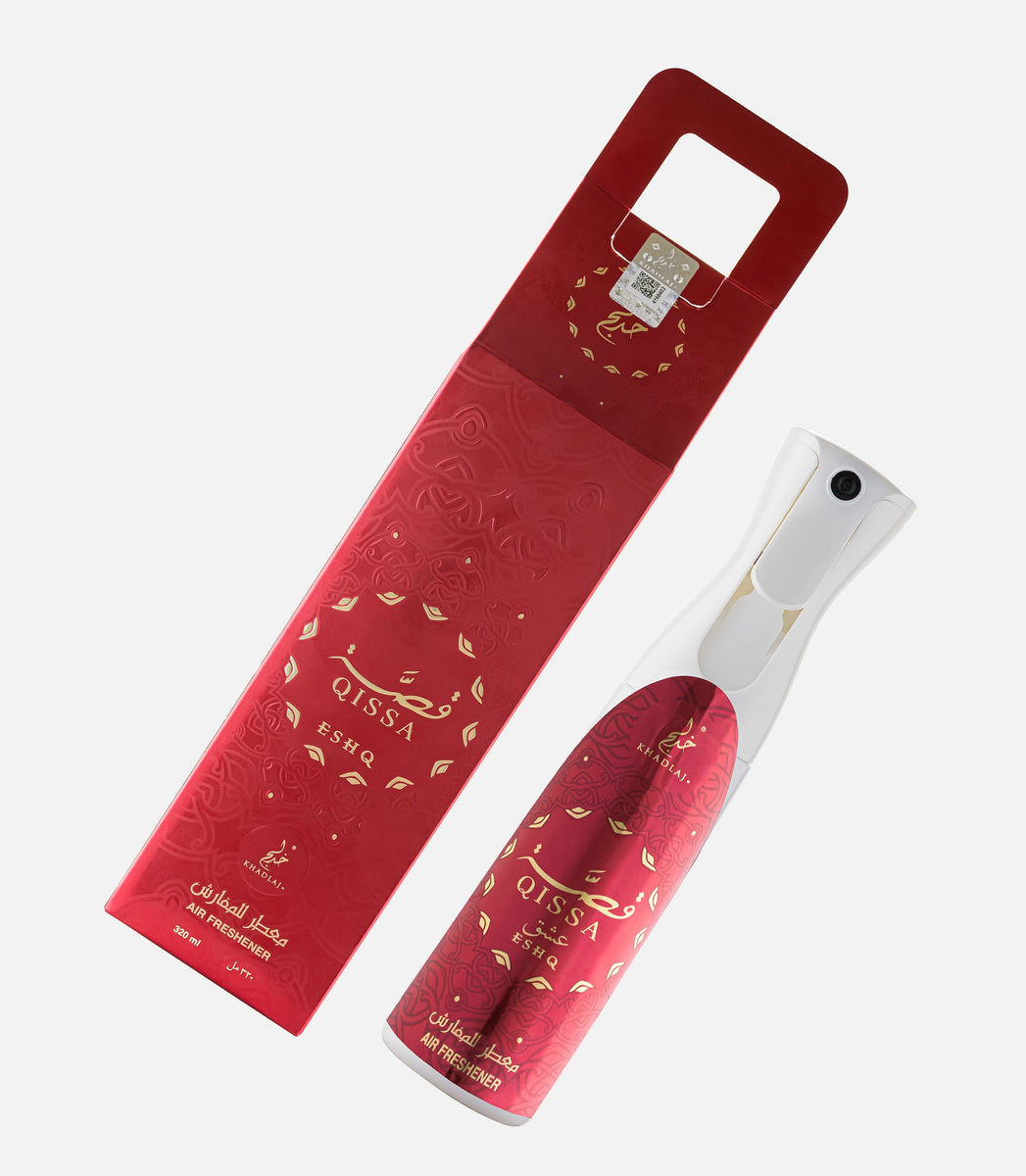 QISSA ESHQ AIR FRESHENER 320ML KHADLAJ