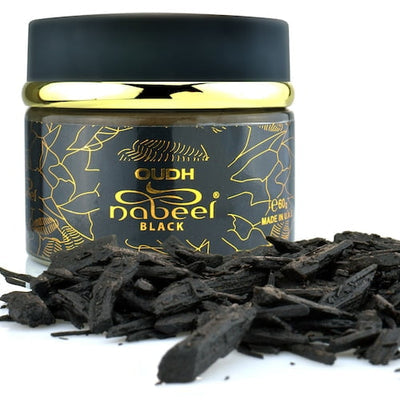 Oudh Nabeel Black Incense 60g