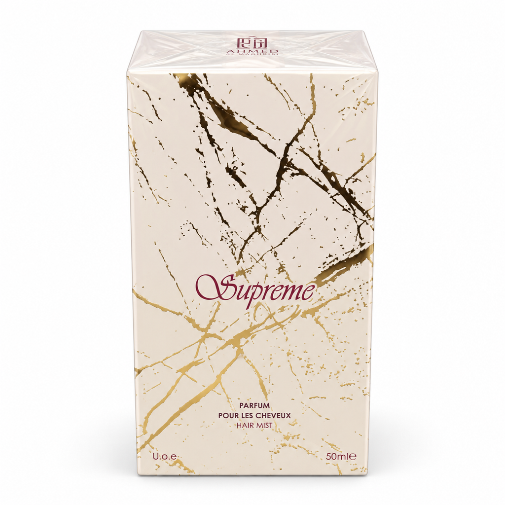 Supreme Hair Mist 50ml by Ahmed Al Maghribi — retail packaging
