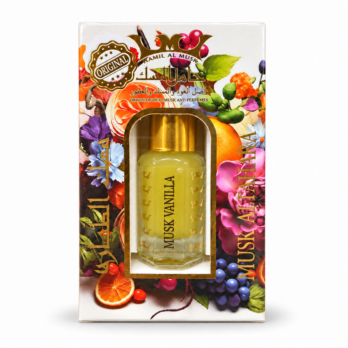 Hamil Al Musk Vanilla Musk 6ml in its retail packaging