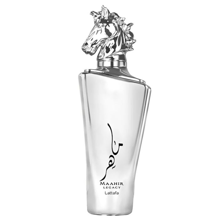 Lattafa Maahir Legacy 100ml perfume bottle