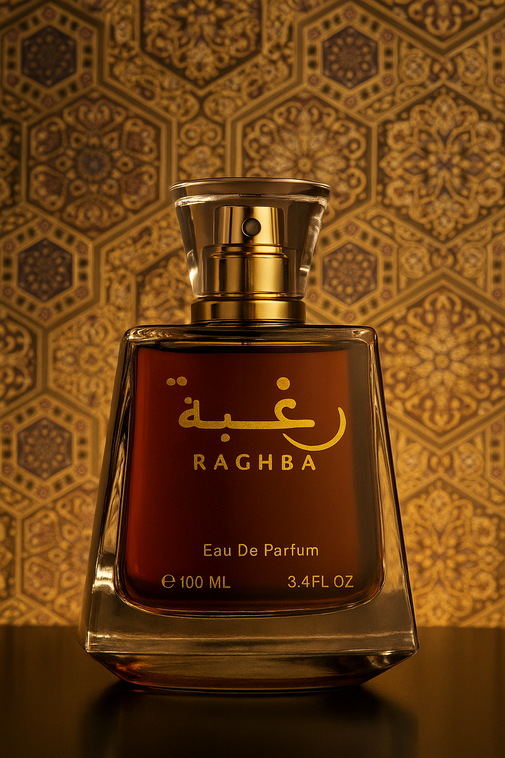 Lattafa Raghba perfume bottle