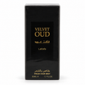 Velvet Oud Hair Mist 50ml by Lattafa – boxed product on white background