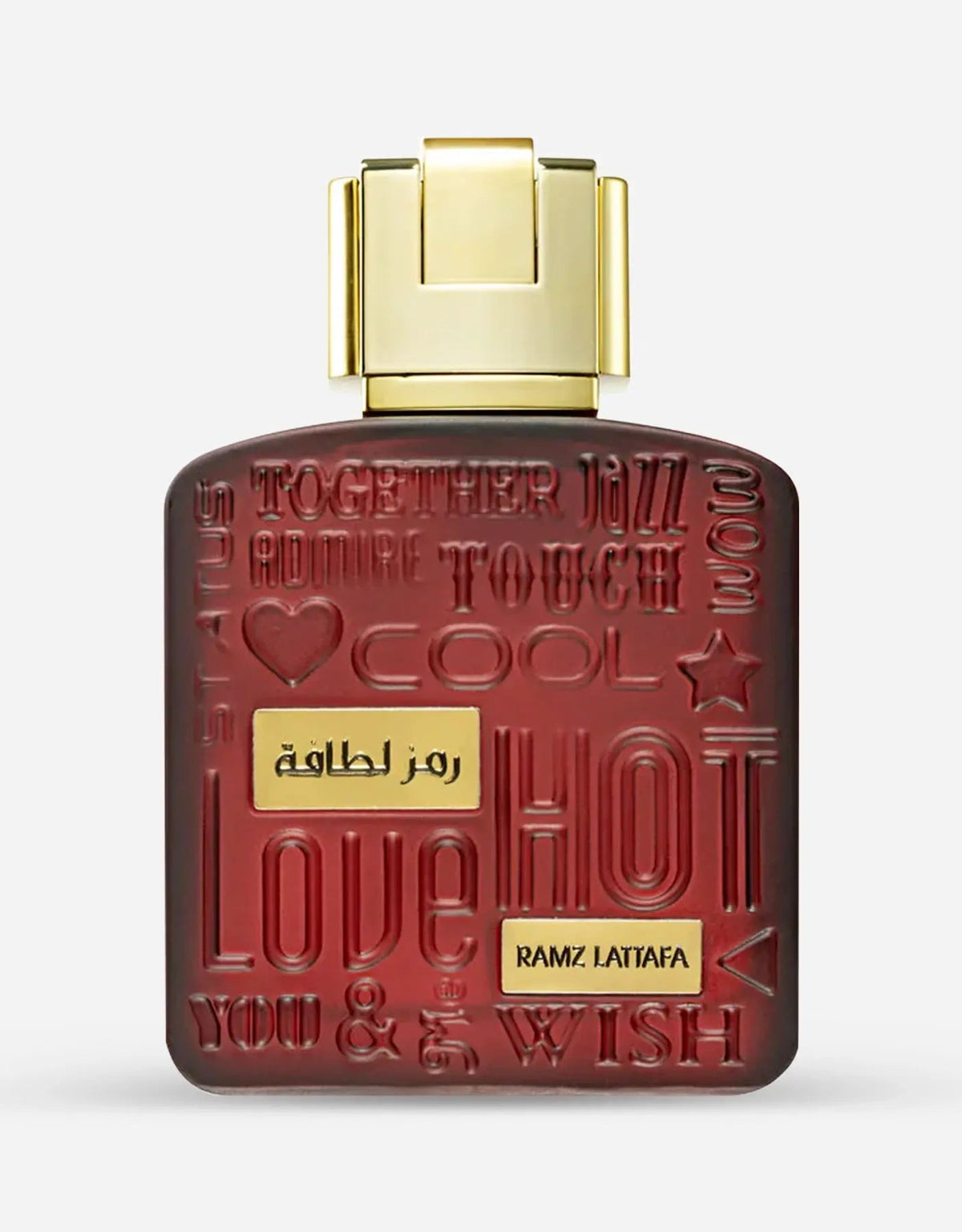 Lattafa Ramz Gold perfume bottle