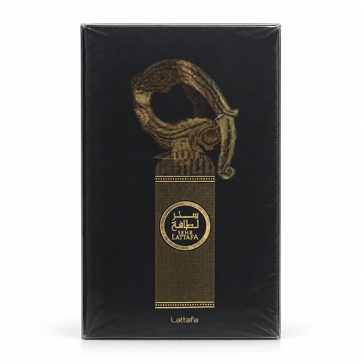 Sehr perfume retail packaging - front view