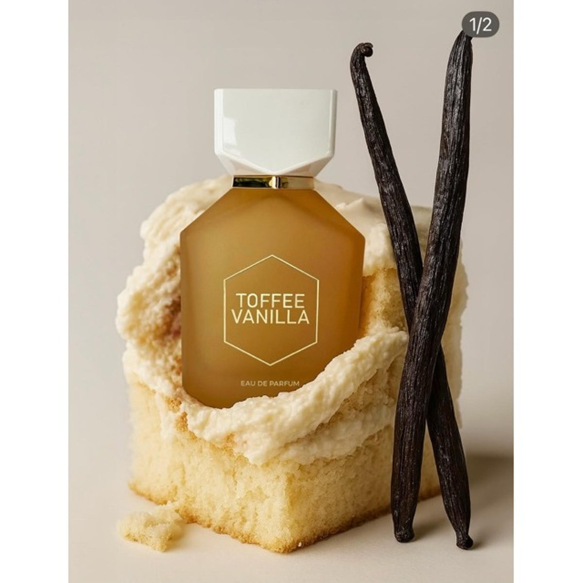 Camara Toffee Vanilla perfume bottle