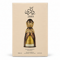 Zikra perfume retail packaging - front view